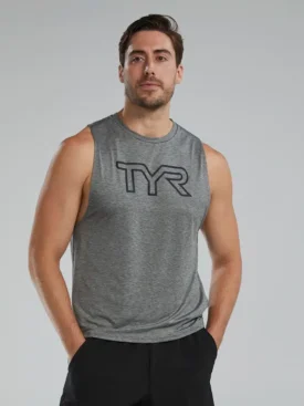 TYR CLIMADRY™ MEN'S BIG LOGO TECH TANK